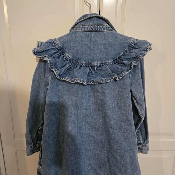 Zara jeans dress, 7 years or 122cm - Picture 3 of 3
